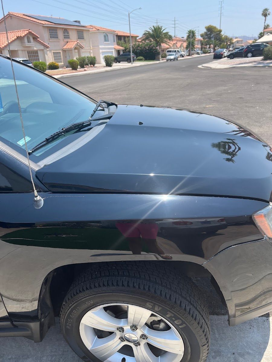 Customer photo of a Jeep from Dalvinha Flagg-Silva's Google review of Gloss Masters Auto Detail in Las Vegas