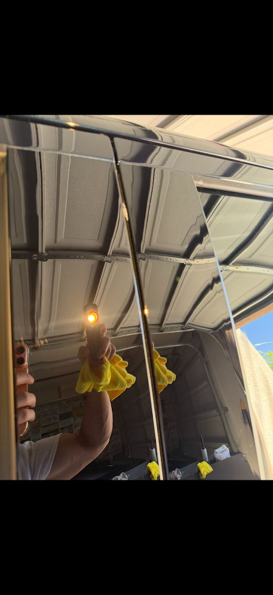 Customer photo of a Ford F-150 with ceramic coating from Sirc's Google review of Gloss Masters Auto Detail in Las Vegas